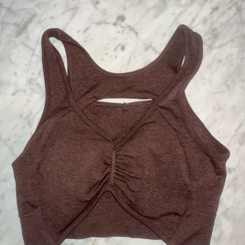 BuffBunny Form Reversible Seamless Sports Bra - Smoked Cherry - Size Medium